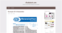 Desktop Screenshot of anstletech.com